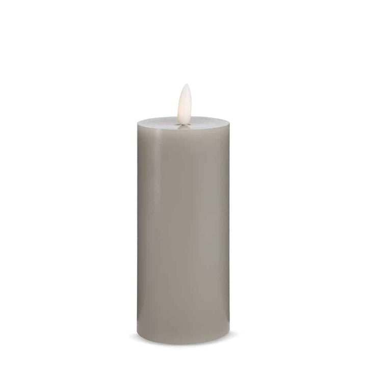 LED Stearinlys (1 stk) med realistisk 3D flamme 5 x 15 cm | Luvikno