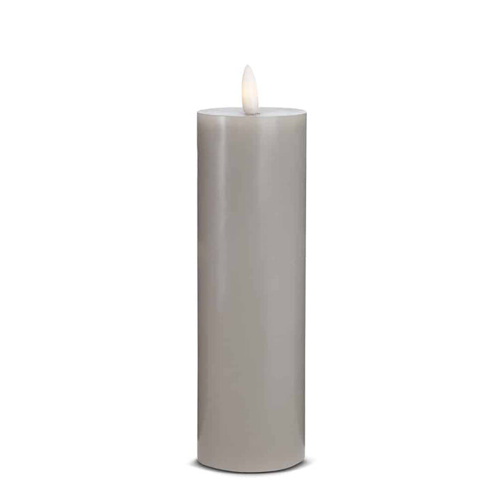 LED Lys (1 stk) med realistisk 3D-flamme 5 x 20 cm | Luvikno