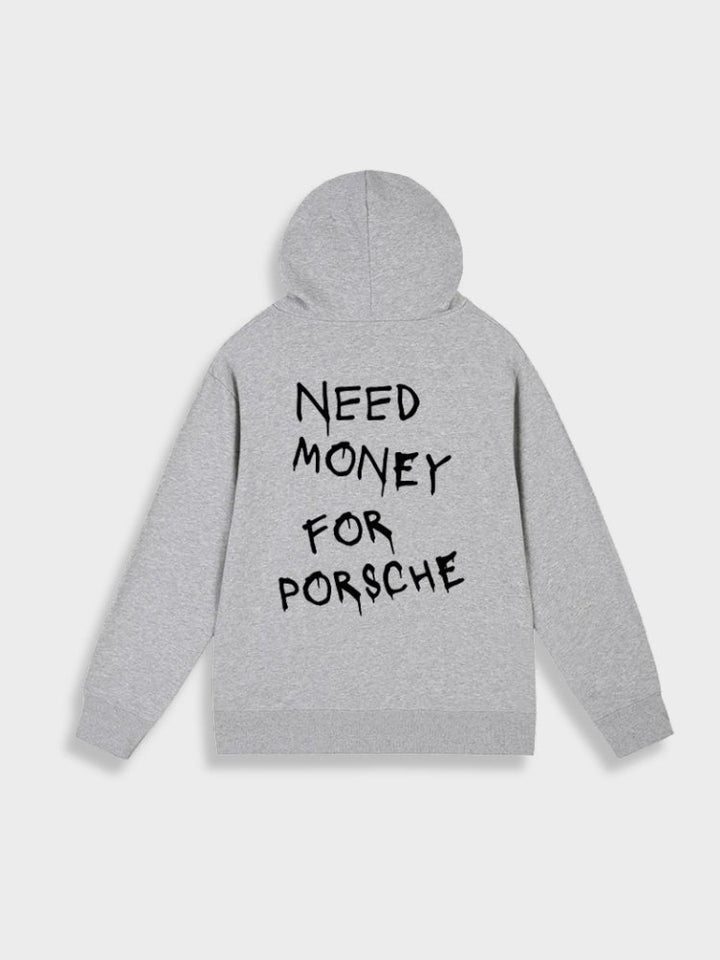 Luvik | Tarvitsen rahaa Porsche huppari Unisex