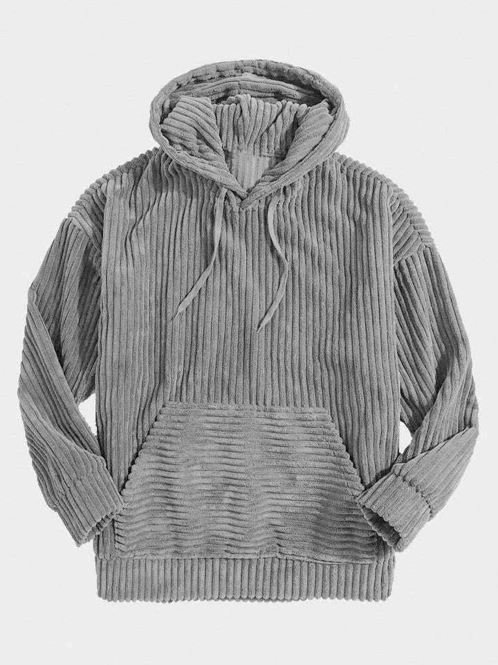 Luvik | Cordfløyel Komfort Hettegenser Sweatshirt
