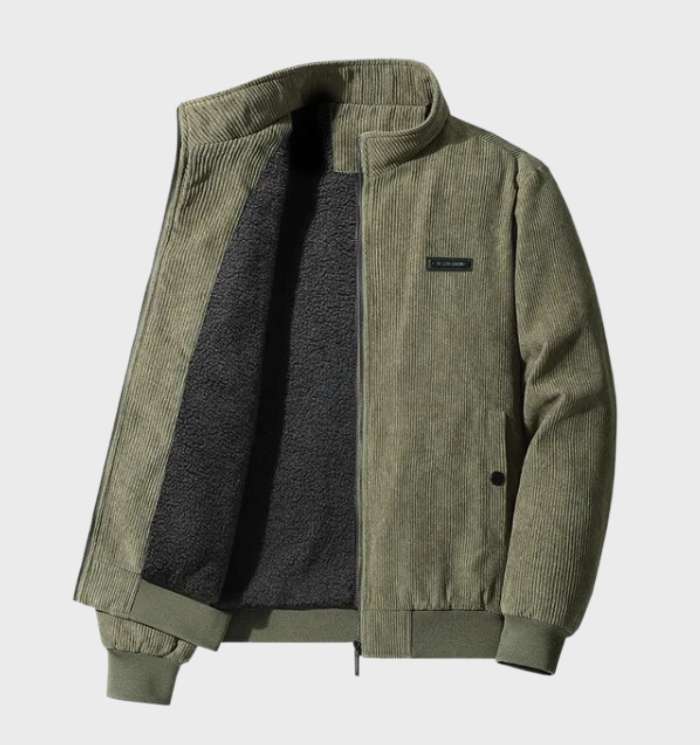 Luvik | Fritidsjakke i cordfløyel med fôr i fleece