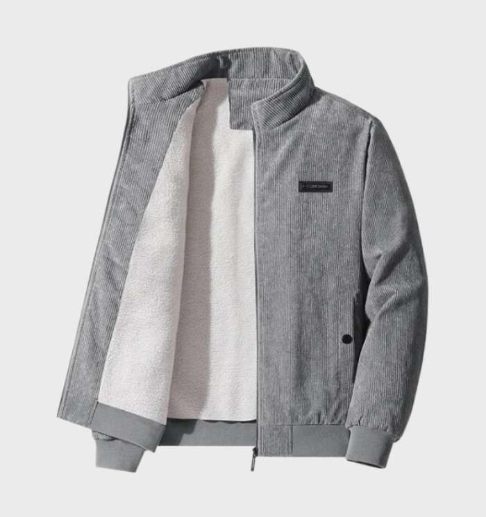 Luvik | Fritidsjakke i cordfløyel med fôr i fleece