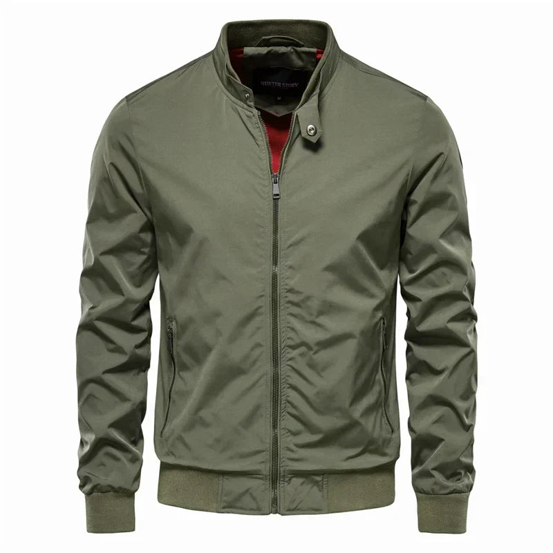 Luvik | urheilullisen-tyylikäs bomber jacket kesäkäyttöön miehille