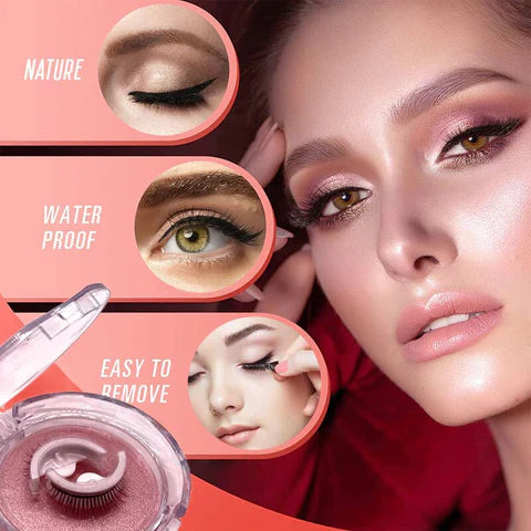 EasyLash selvklebende falske øyevipper | Luvikno