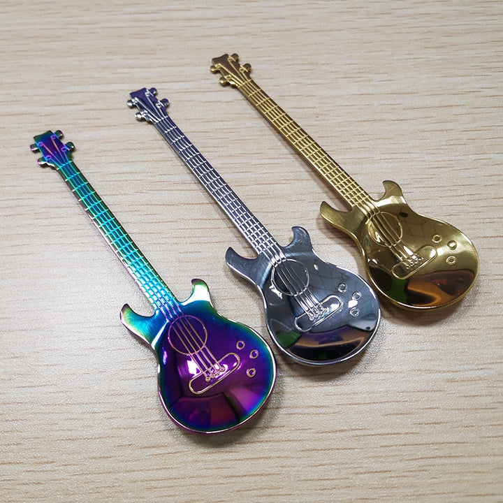 Guitar Formed Coffee Spoon | Luvikno
