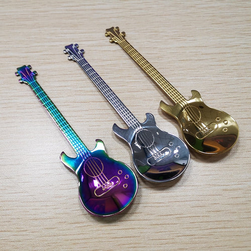 Guitar Formed Coffee Spoon | Luvikno