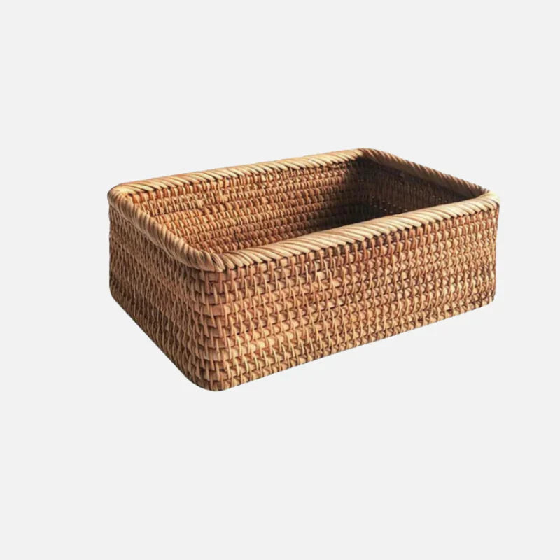 Luvikno | Håndvevd Rattan Pilkurv for Oppbevaring