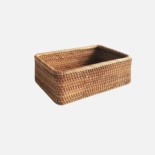 Luvikno | Håndvevd Rattan Pilkurv for Oppbevaring