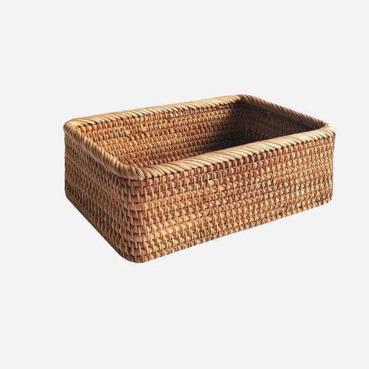 Luvikno | Håndvevd Rattan Pilkurv for Oppbevaring