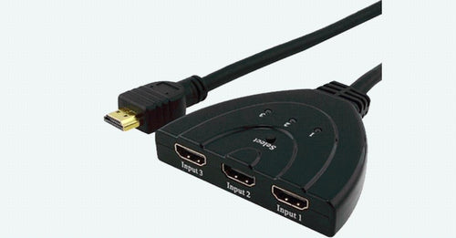 HDMI Switch 3*1 (3 In*1 Out) Splitter Switch - Gjør livet enklere! | Luvikno