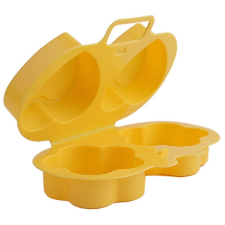 Hjerte- og Blomsterformet Egg Dampkjele Matlagingsform Egg Pocher Gadget | Luvikno