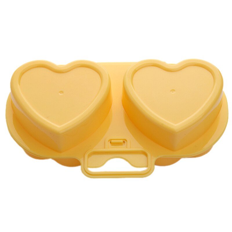 Hjerte- og Blomsterformet Egg Dampkjele Matlagingsform Egg Pocher Gadget | Luvikno