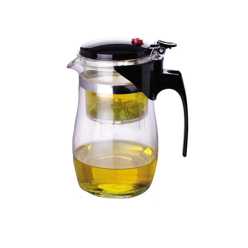Varmebestandig glass tekanne med teinfuserfilter kjele teapot | Luvikno