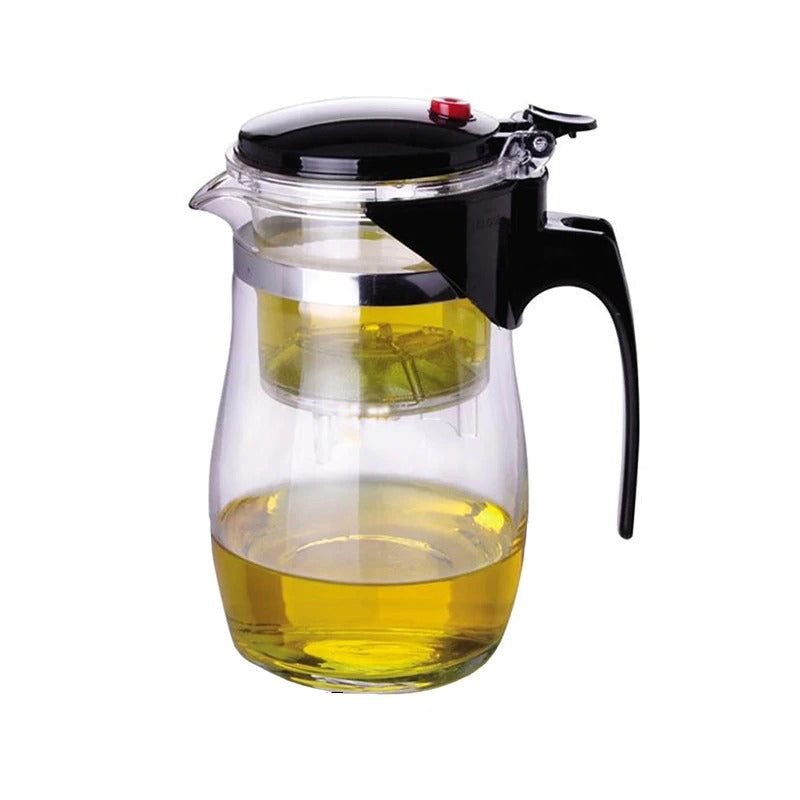 Varmebestandig glass tekanne med teinfuserfilter kjele teapot | Luvikno