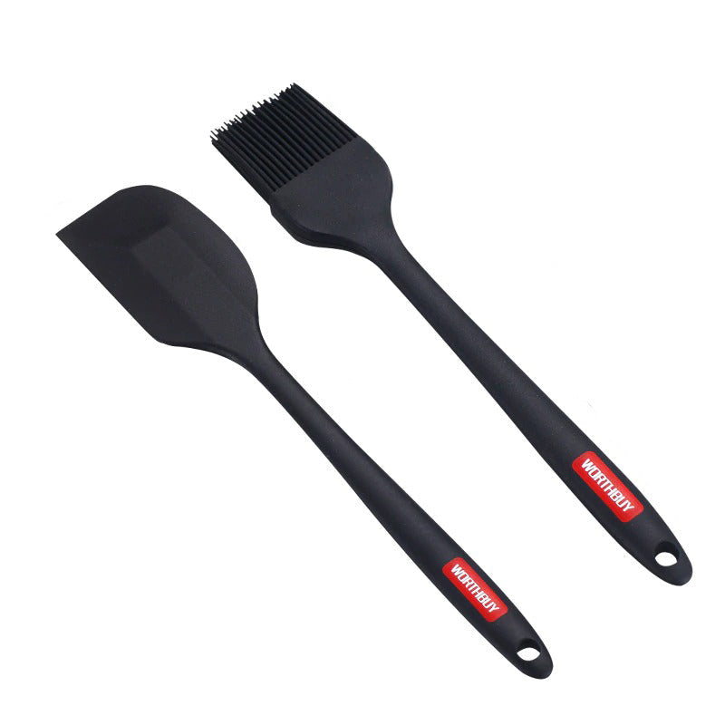 Varmeresistente Non-Stick Silikon Kjøkkenredskaper Sett For Bakemiks Spatelsett | Luvikno