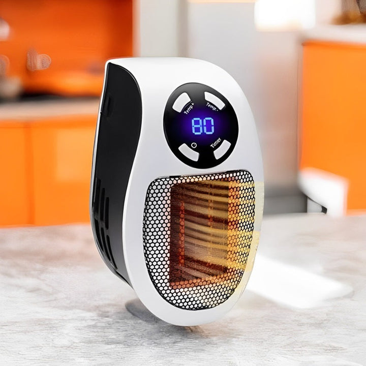 Luvikno | Mini bærbar ovn med LED-skjerm og smart temperaturkontroll