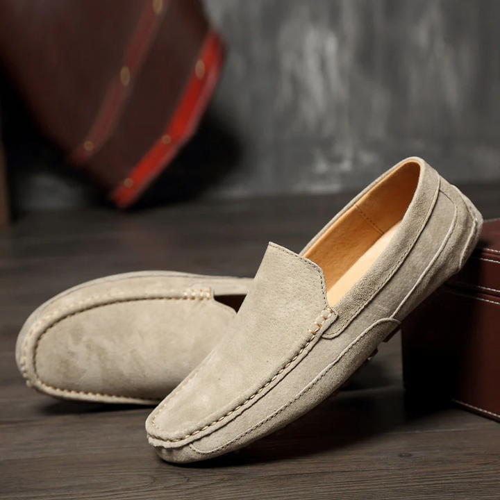 Luvik | Miesten mokkasiinit beige