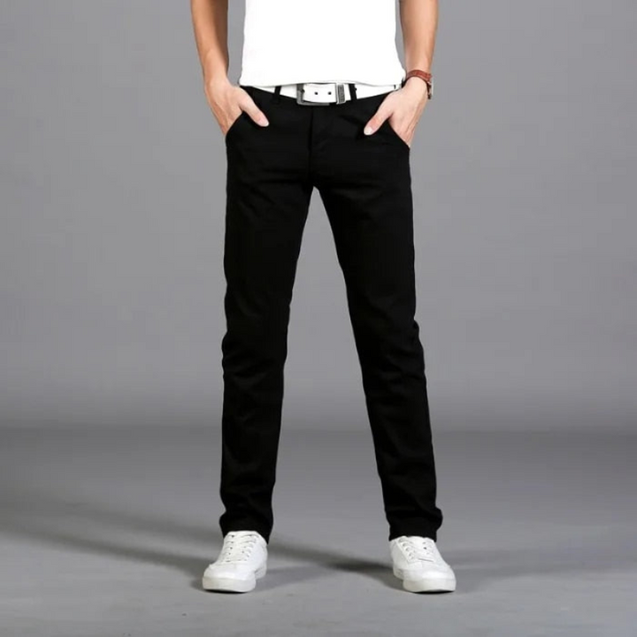 Luvik | Miesten Chino-housut Regular Fit Kangashousut