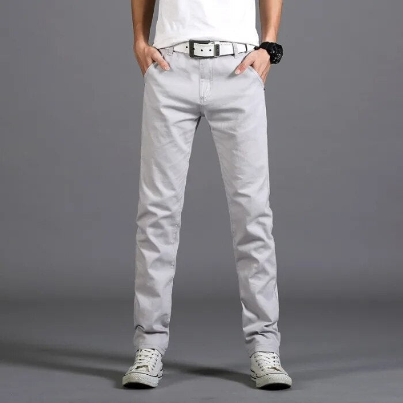 Luvik | Miesten Chino-housut Regular Fit Kangashousut