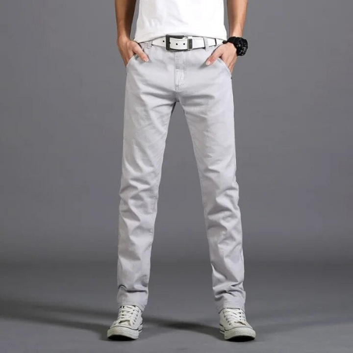 Luvik | Miesten Chino-housut Regular Fit Kangashousut