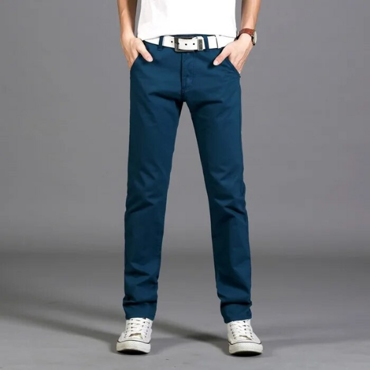 Luvik | Miesten Chino-housut Regular Fit Kangashousut