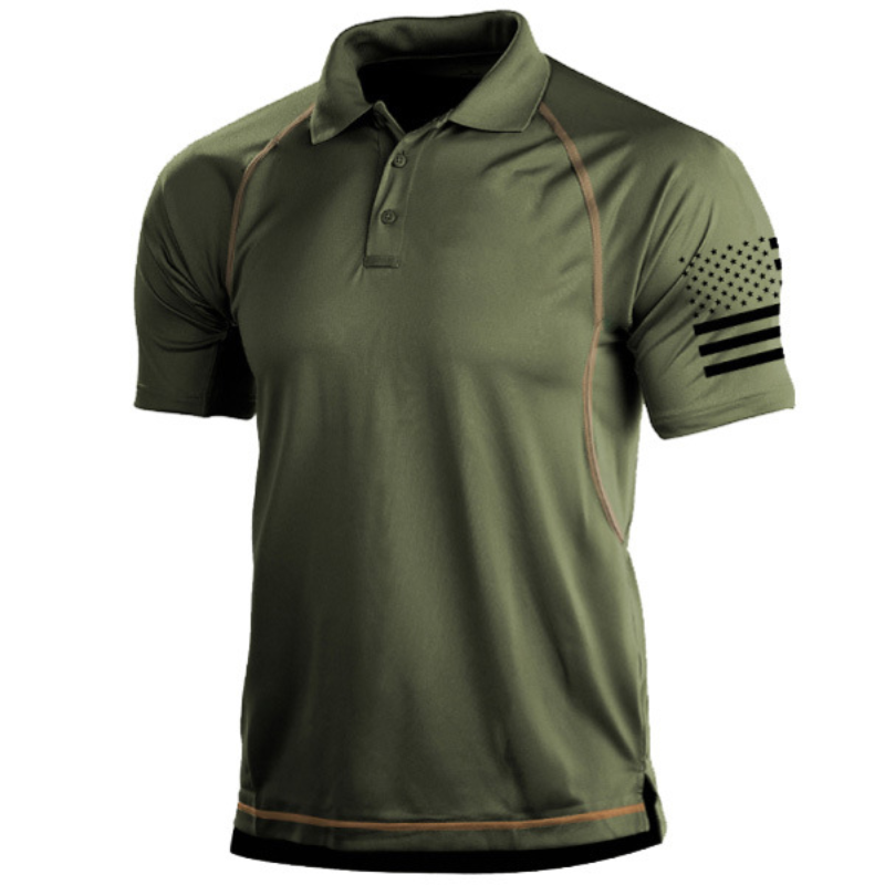 Luvik | Miesten Lyhythihainen Poloshirt Vihreä