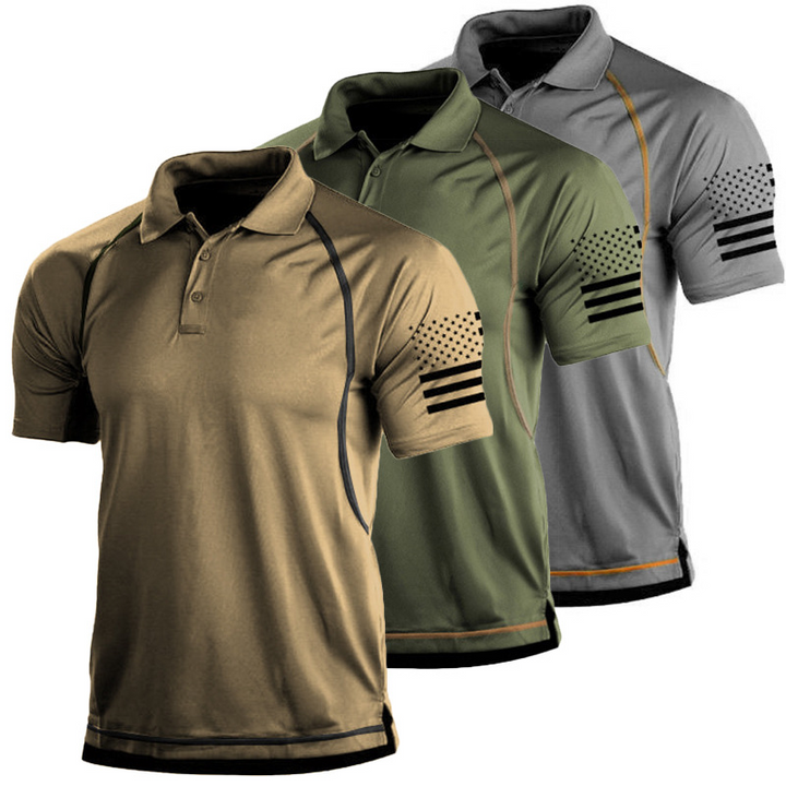 Luvik | Miesten Lyhythihainen Poloshirt Vihreä