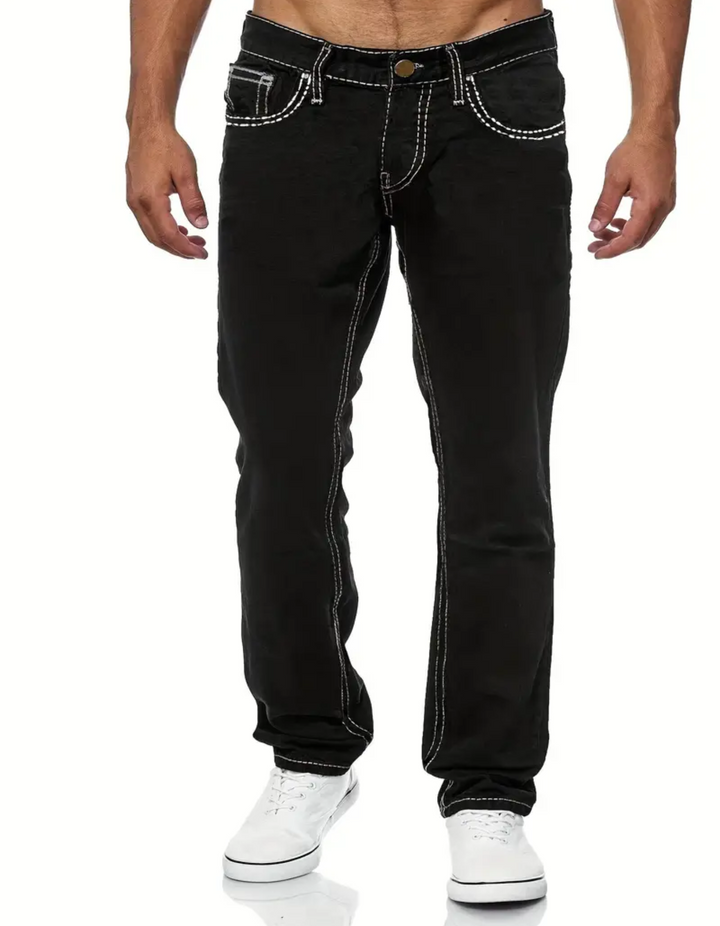 Luvik | Miesten Slim Fit Farkut Stretch
