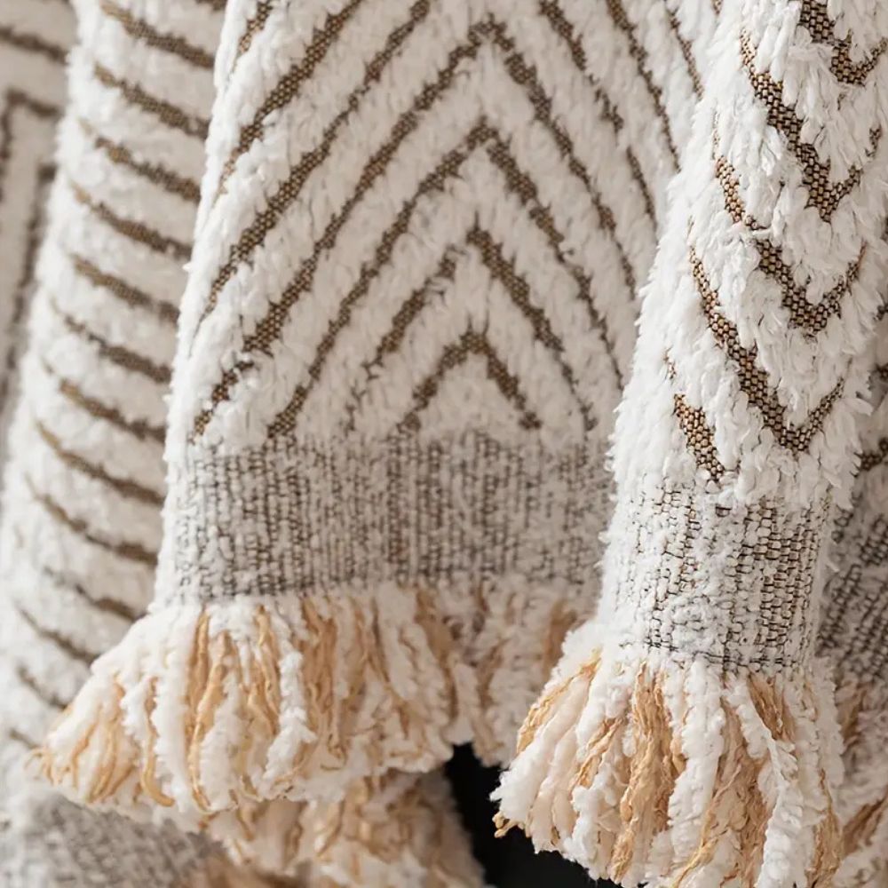 Sofa Trekk Herringbone Mønster Beskyttende Design Luvikno
