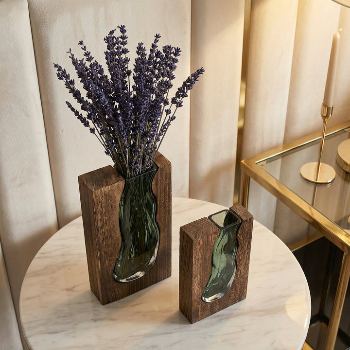 Nordic Live Edge Vase Luvikno
