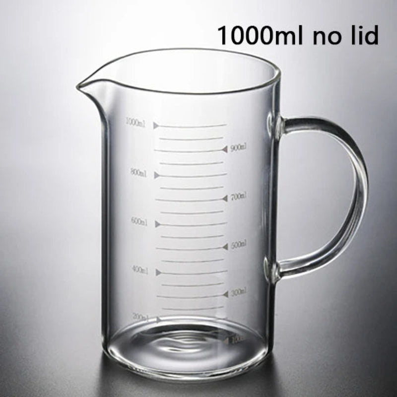 Høy Borosilikatglass Målebeger For Baking Og Matlaging | Luvikno