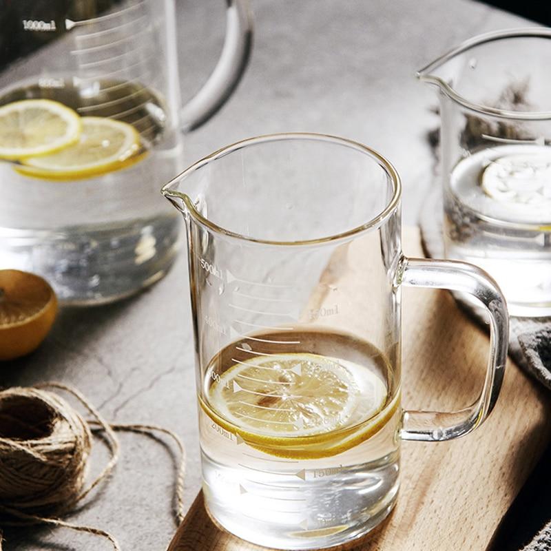 Høy Borosilikatglass Målebeger For Baking Og Matlaging | Luvikno