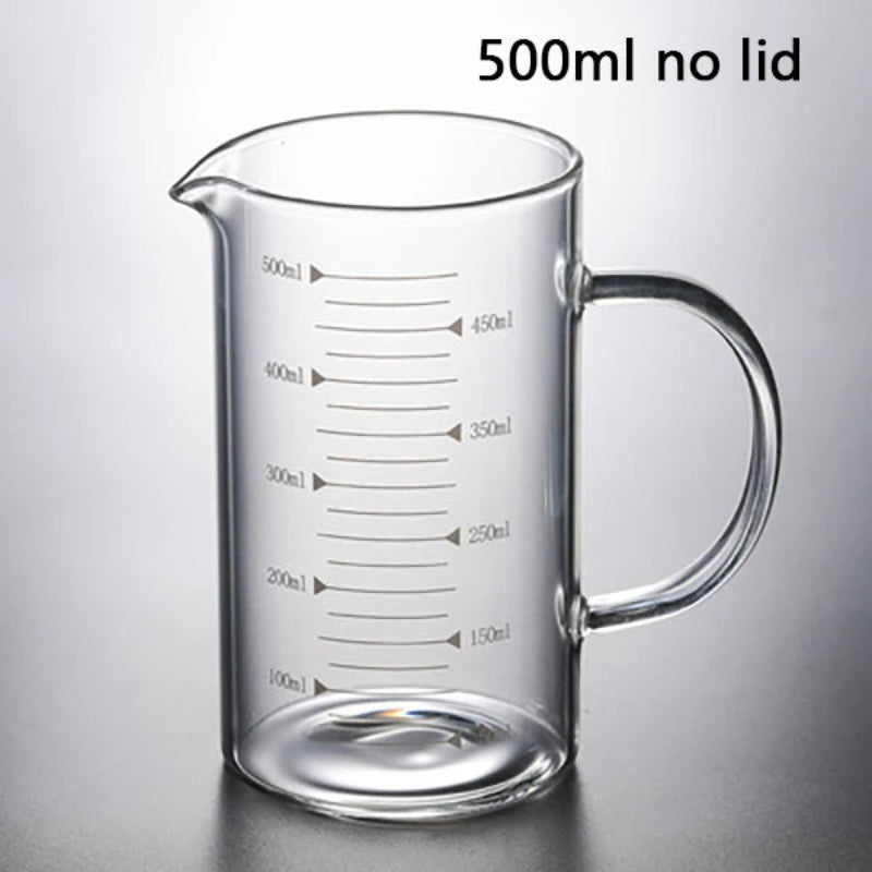 Høy Borosilikatglass Målebeger For Baking Og Matlaging | Luvikno