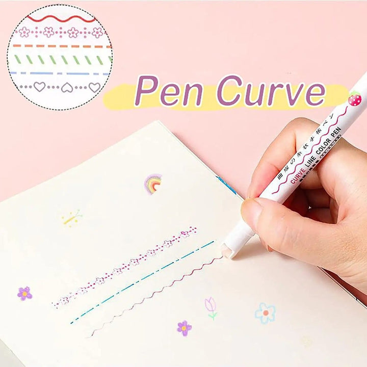RollerPen️ | Kreativitet uten grenser (6 stk) | Luvikno