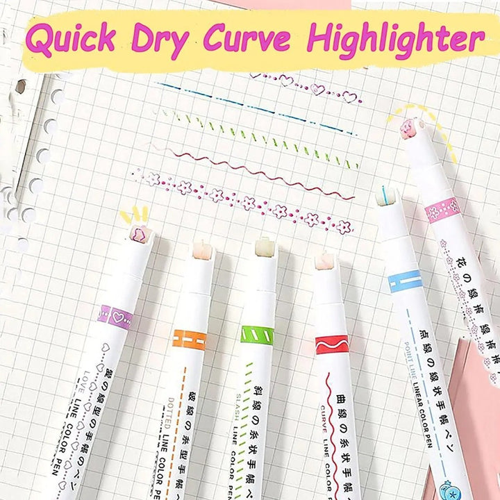 RollerPen️ | Kreativitet uten grenser (6 stk) | Luvikno
