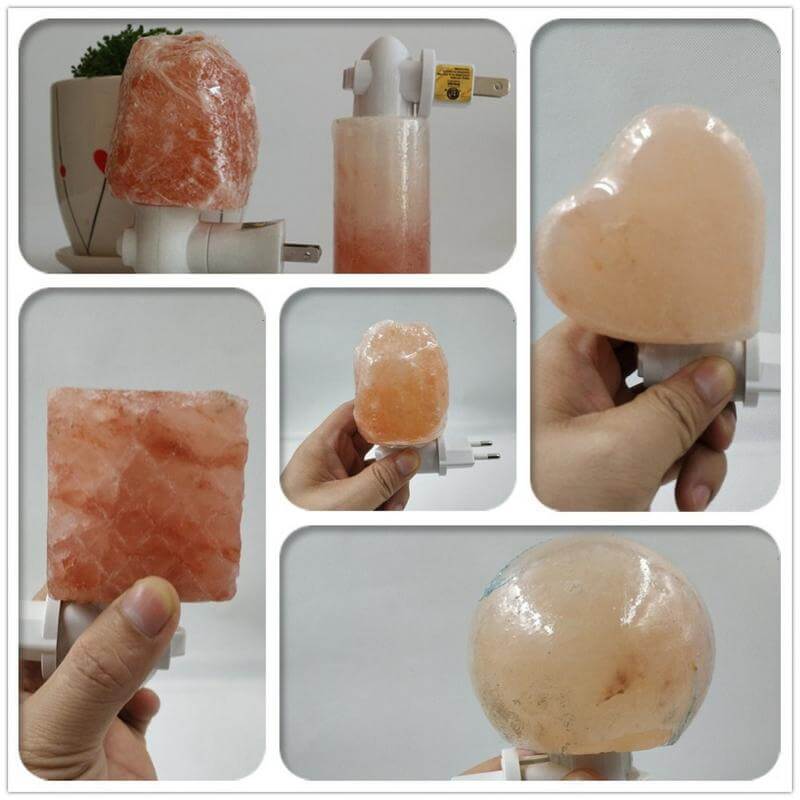 Luvikno | GlowSalt Lampe - Fortryllende Himalaya GlowSalt Lampe for Sunn Atmosfære