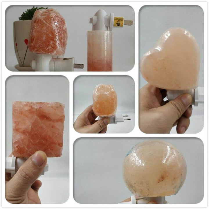 Luvikno | GlowSalt Lampe - Fortryllende Himalaya GlowSalt Lampe for Sunn Atmosfære