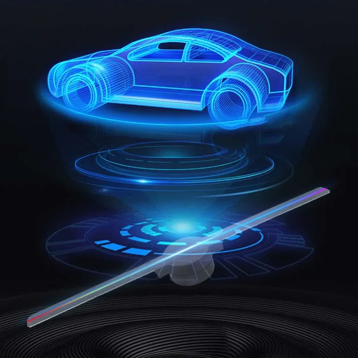 3D Hologram LED Vifte Prosjektor | Luvikno
