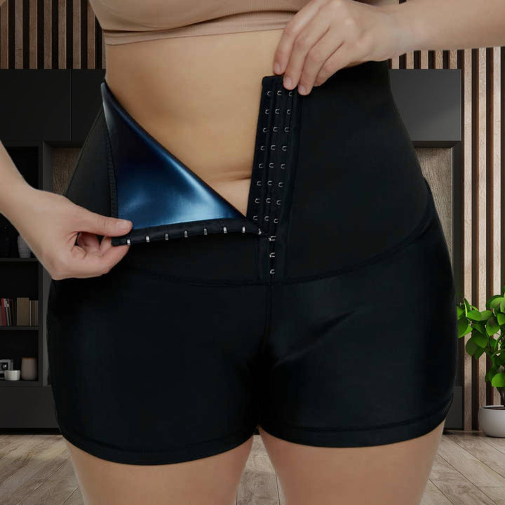 SweatFit Midje Trener – Høyt Liv Sauna Leggings med Midje Trener for Kvinner | Luvikno