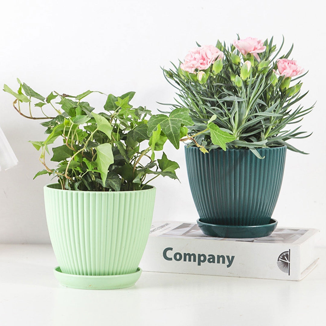 Hjem Hage Plantekrukke Med Fatning - Moderne Plastdesign | Luvikno