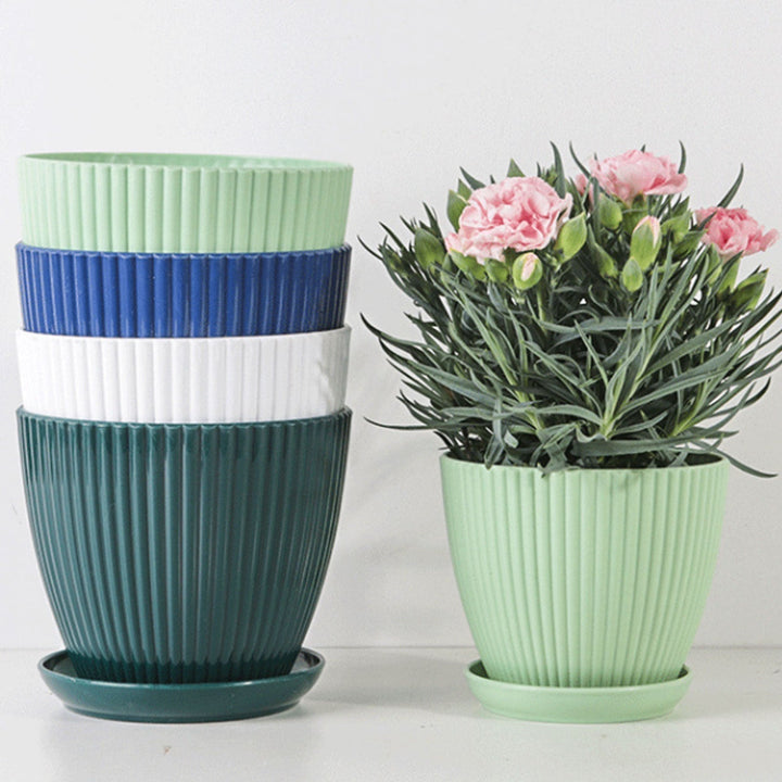 Hjem Hage Plantekrukke Med Fatning - Moderne Plastdesign | Luvikno