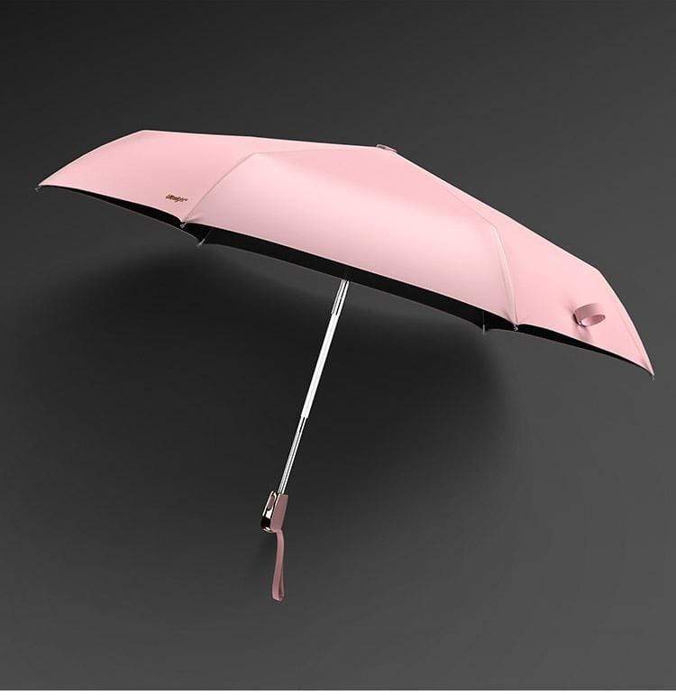 Luvikno | Solivento Ultralight luksusparaply | UV-beskyttelse 95% | Vindbestandig & hurtig tørking | Automatisk & kompakt