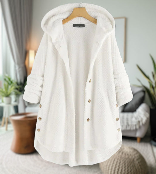 Luvik | Pehmeä takki hupparilla