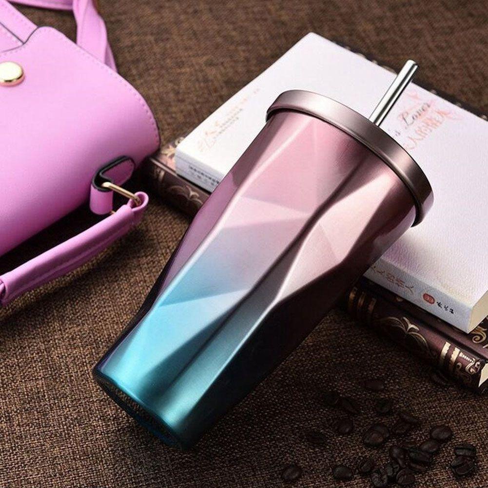 Hot & Cold Double Wall Irregular Diamond Tumbler | Luvikno