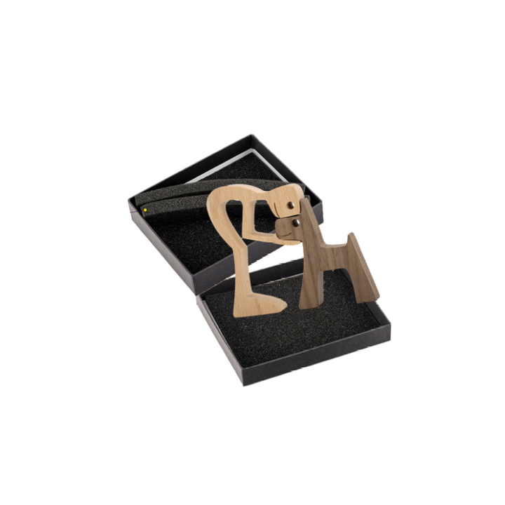 WoodenSculpt – Håndlaget Tre Skulptur for Interiør Luvikno