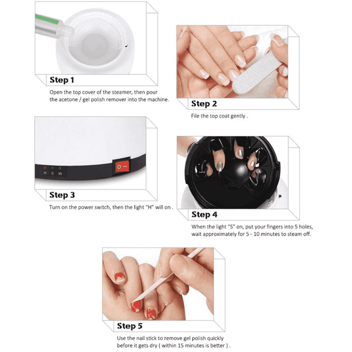 Gel Nail Polish Remover | Luvikno