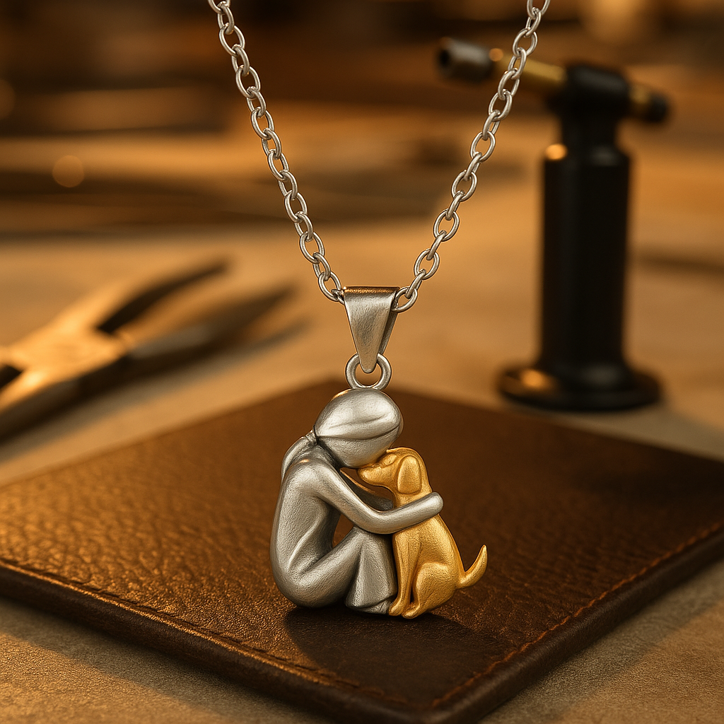 Luvikno | Avalance | Elegant Embrace Pendant Necklace Stilige Smykker
