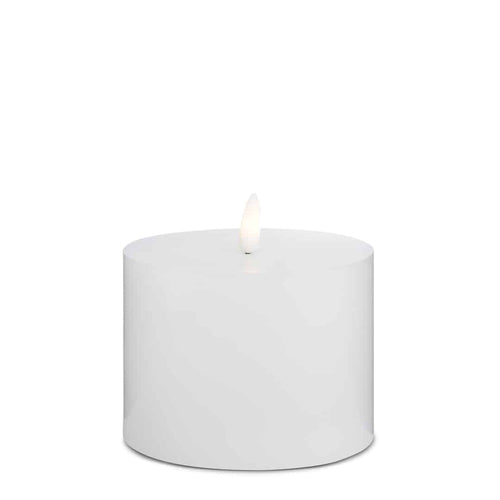 LED lysestake (1 stk) med realistisk 3D flamme 10 x 10 cm | Luvikno