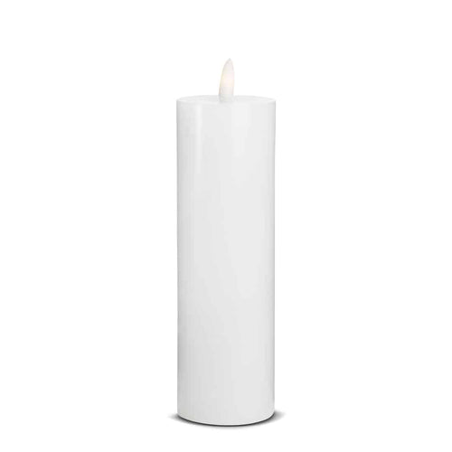 LED Lys (1 stk) med realistisk 3D-flamme 5 x 20 cm | Luvikno