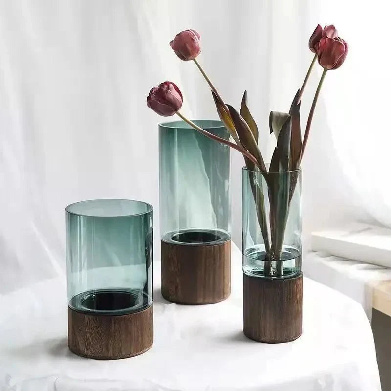 Hydroponisk Tre & Glass Vase for Stilfull Hjemmedekor | Luvikno